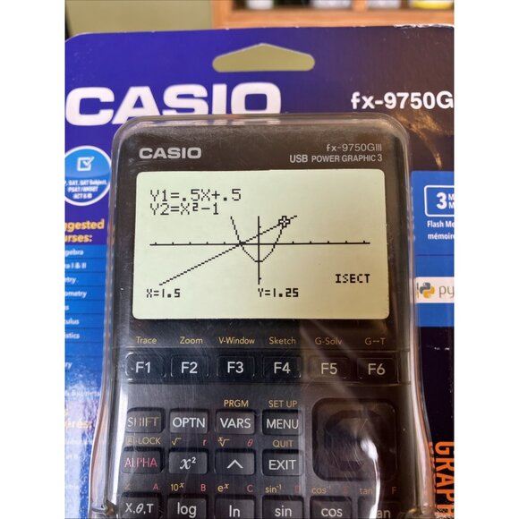 NEW/SEALED Casio FX-9750GIII Graphing Calculator +Python Compare to TI-84 Plus - Picture 10 of 16